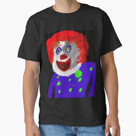 Fierce Carnival Character Version Two Bold Dark Retro Artwork Unisex T-Shirt, up to size 5XL
