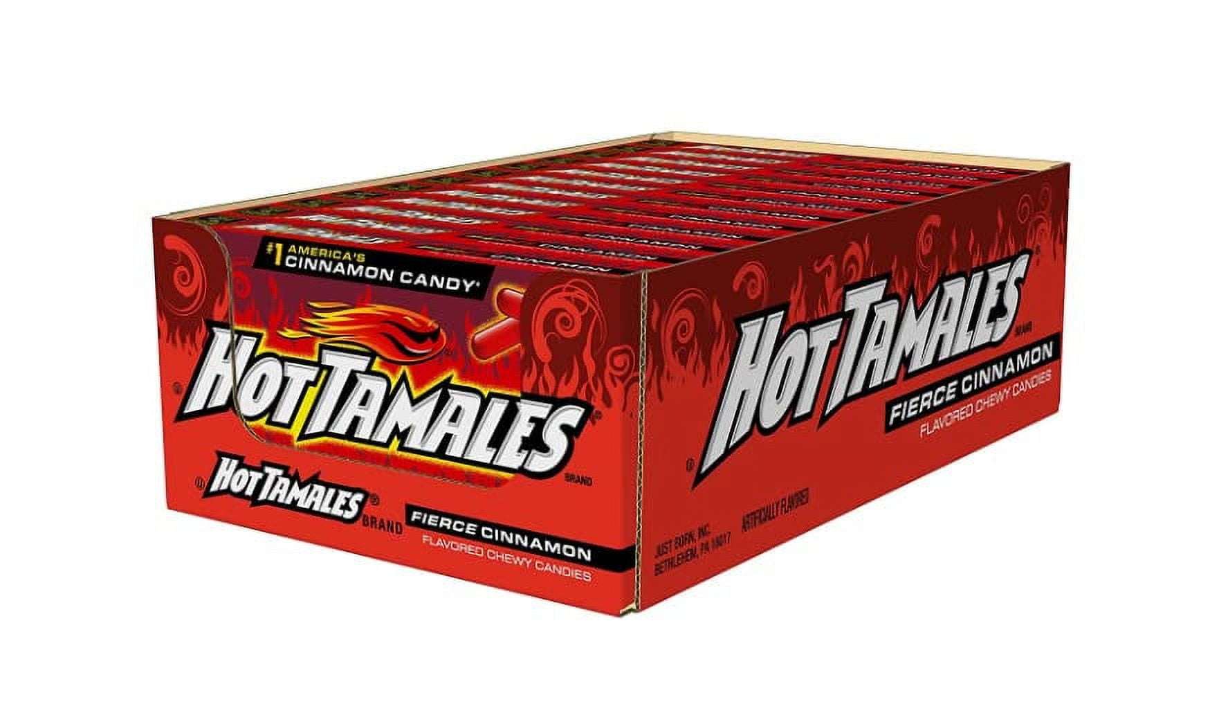 Fierce Cinnamon Candy, 5 Ounce Theater Box Pack Of 12 By Hot Tamales