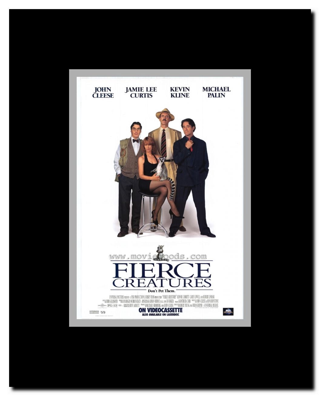 Fierce Creatures Framed Movie Poster