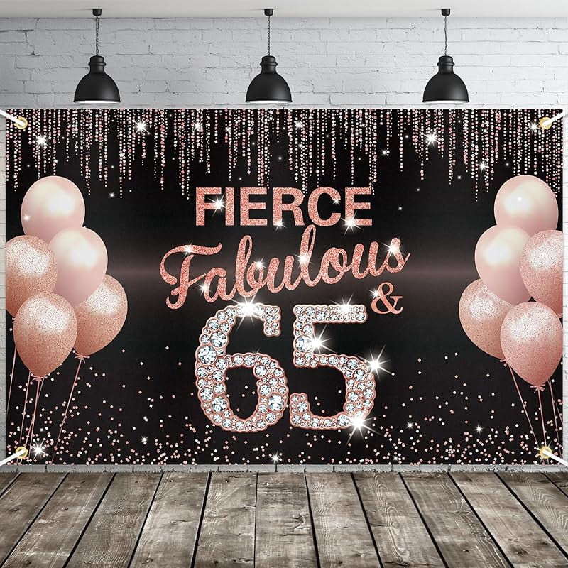 Bn-OSI-65 Happy Birthday Banner – 185 X 90 Cm, Aus Strapazierfähigem Stoff, Für Partys & Raumdekoration