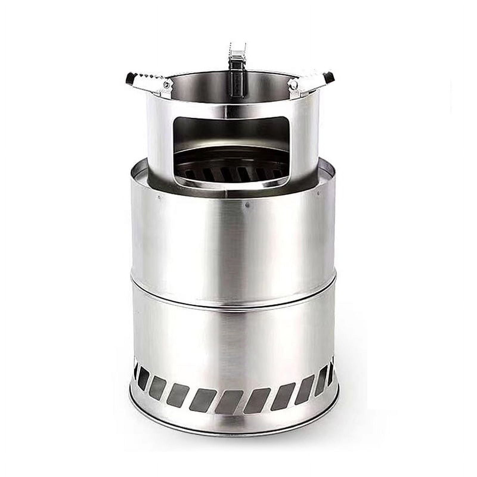 Snapklik.co : Caping Wood Burning Stove Portable - Folding Cap Stove - View #11