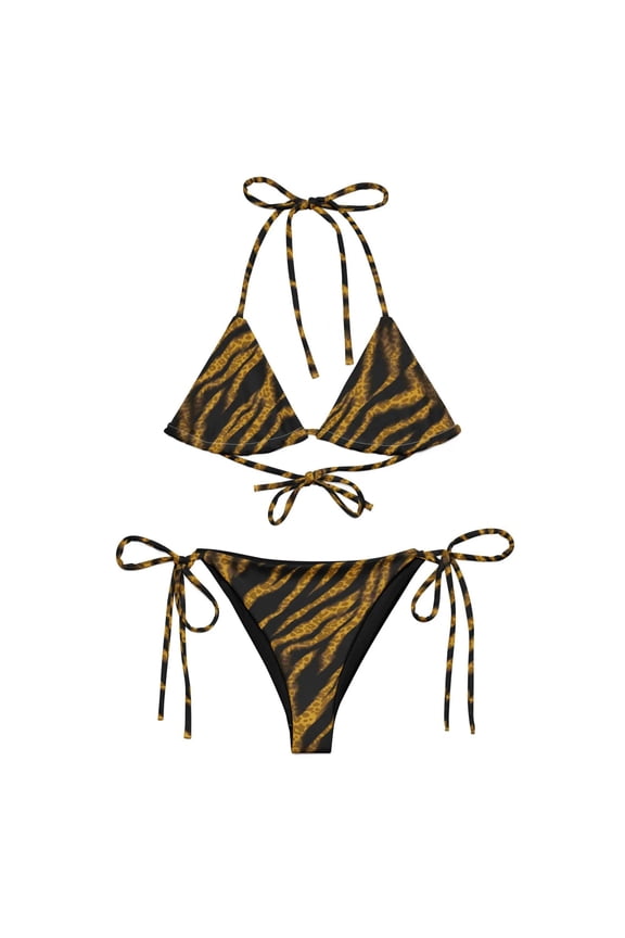 Fierce & Flawless Tiger - Cheetah Bikini Set