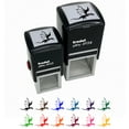 thumbnail image 1 of Fierce Flying Dragon Self-Inking Rubber Stamp Ink Stamper - Red Ink - Large 1-1/2 Inch, 1 of 7