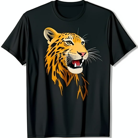 Fierce Graphic Black T-Shirt for Bold Style Stand Out in Comfort
