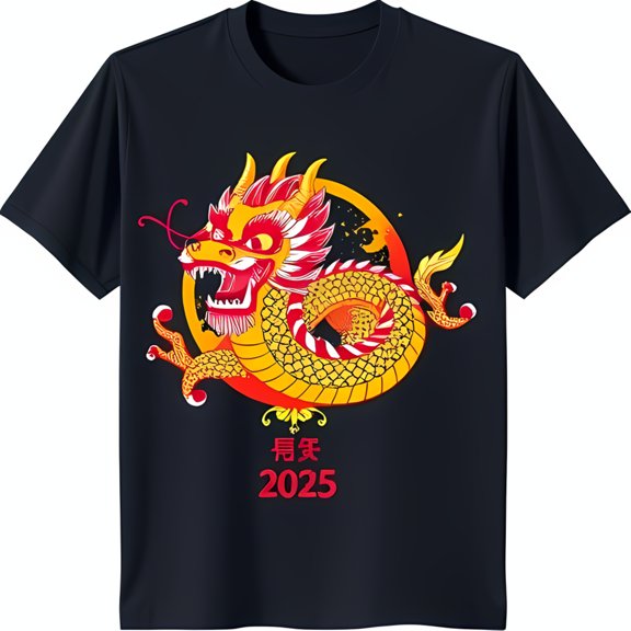 Fierce Graphic Black T-Shirt with Yellow and Red Design 2025