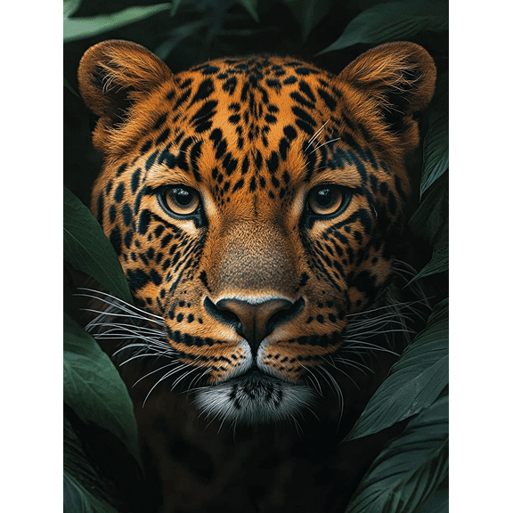 Fierce Leopard Canvas Art Print/Wall DecorSuitable for Living RoomBedroomOfficeStudyBathroom Decor
