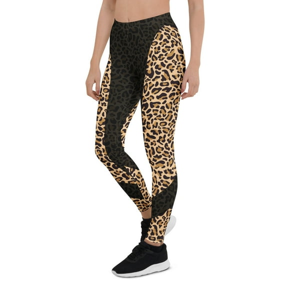 Fierce Leopard Leggings Size: S for Women | FIERCEPULSE