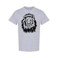 thumbnail image 1 of Fierce Lion Design T-Shirt Men -Image by Shutterstock, Male x-Large, 1 of 2