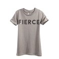 thumbnail image 1 of Fierce | Rejoice Always Women's Fashion Relaxed T-Shirt Tee Heather Tan Medium, 1 of 3