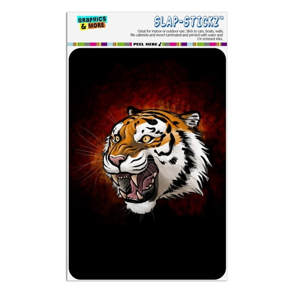 Fierce Tiger Home Business Office Sign