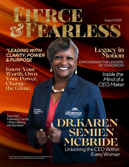 Fierce & Fearless Magazine: August 2025, (Paperback)