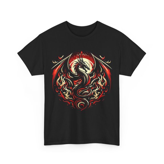 Fiery Dragon T-Shirt - Embrace the Power of Legends