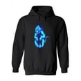 thumbnail image 1 of Fiery Monkey Design Hoodie Women -Image by Shutterstock, Female Small, 1 of 4