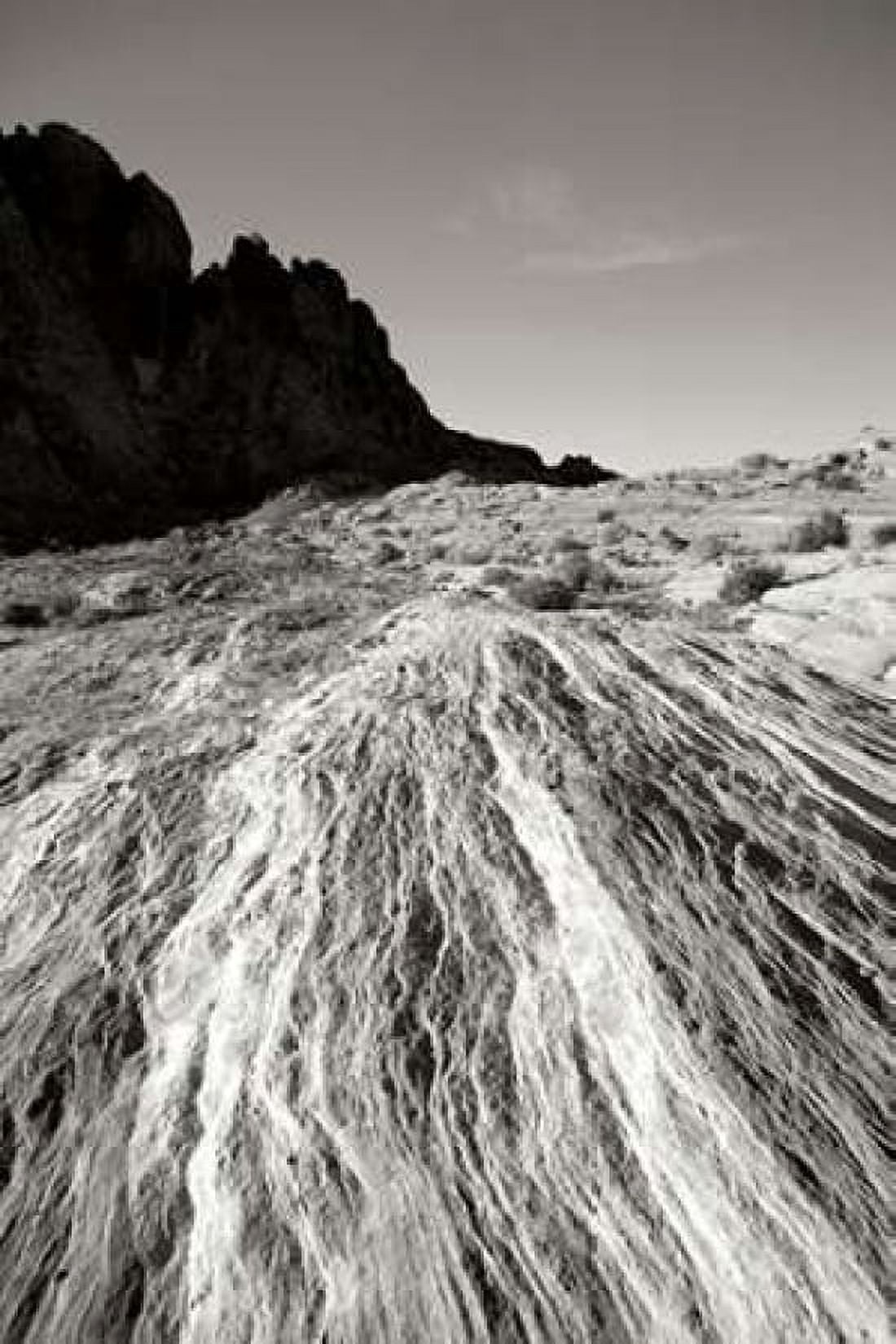 Fiery Sandstone BW Canvas Art - Douglas Taylor (24 x 36)