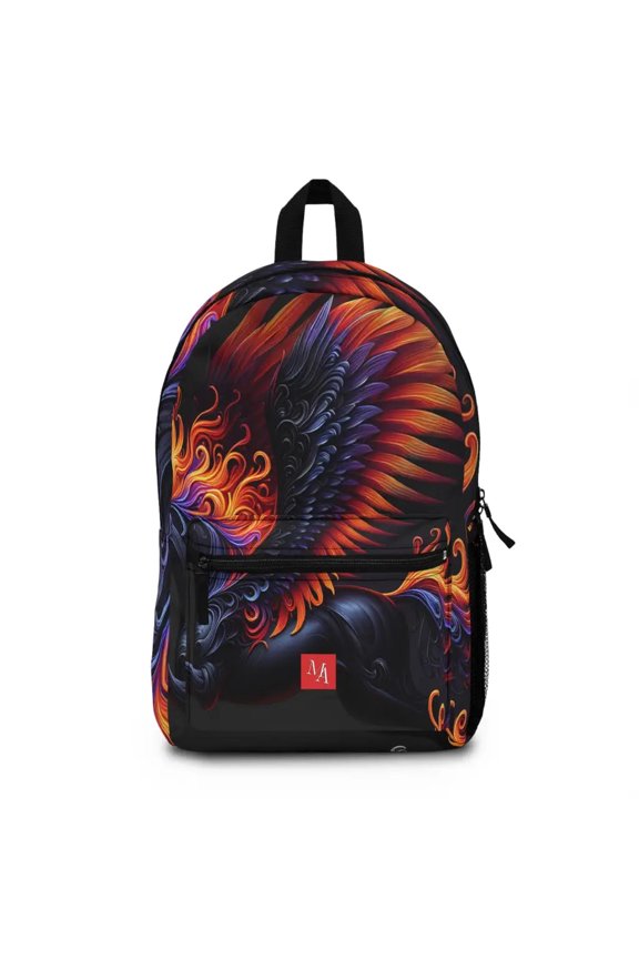 Fiery Winged Stallion- Backpack