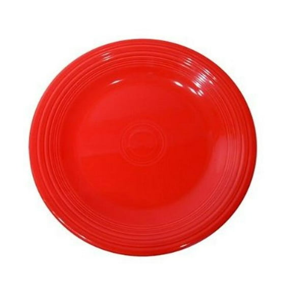 Fiesta 10-1/2-Inch Dinner Plate, Scarlet