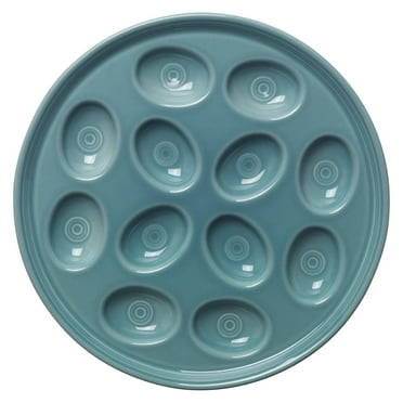 Fiesta 11-Inch Egg Tray, Turquoise