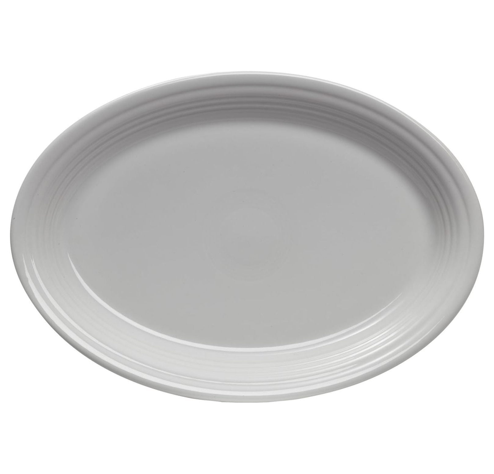 Fiesta 9-5/8 Inch Oval Platter In Scarlet - Lead-Free, Microwave & Dishwasher Safe Ceramic