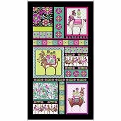 Fiesta Boho - Llama Panel -30784- QT Fabrics