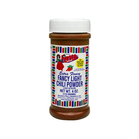 Fiesta Brand Fancy Light Chili Powder, 4 oz Jar