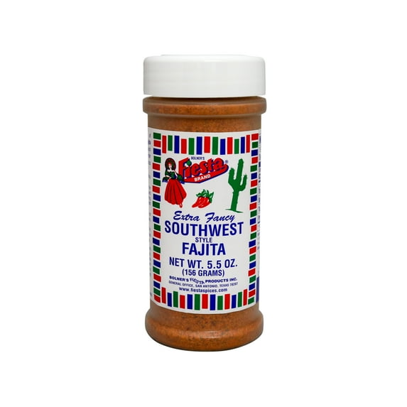 Fiesta Brand Southwest Style Fajita Seasoning, 5.5 oz Jar