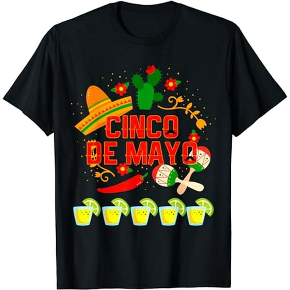Fiesta Cinco De Mayo T-Shirt Cinco De Mayo Costume Shirt