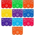 thumbnail image 1 of Fiesta Decorations Plastic Papel Picado (2 Pack) - 2 x 10 Large Panels / 16 Feet Long by Ole Rico, 1 of 7