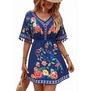 Embroidered Mexican Dresses