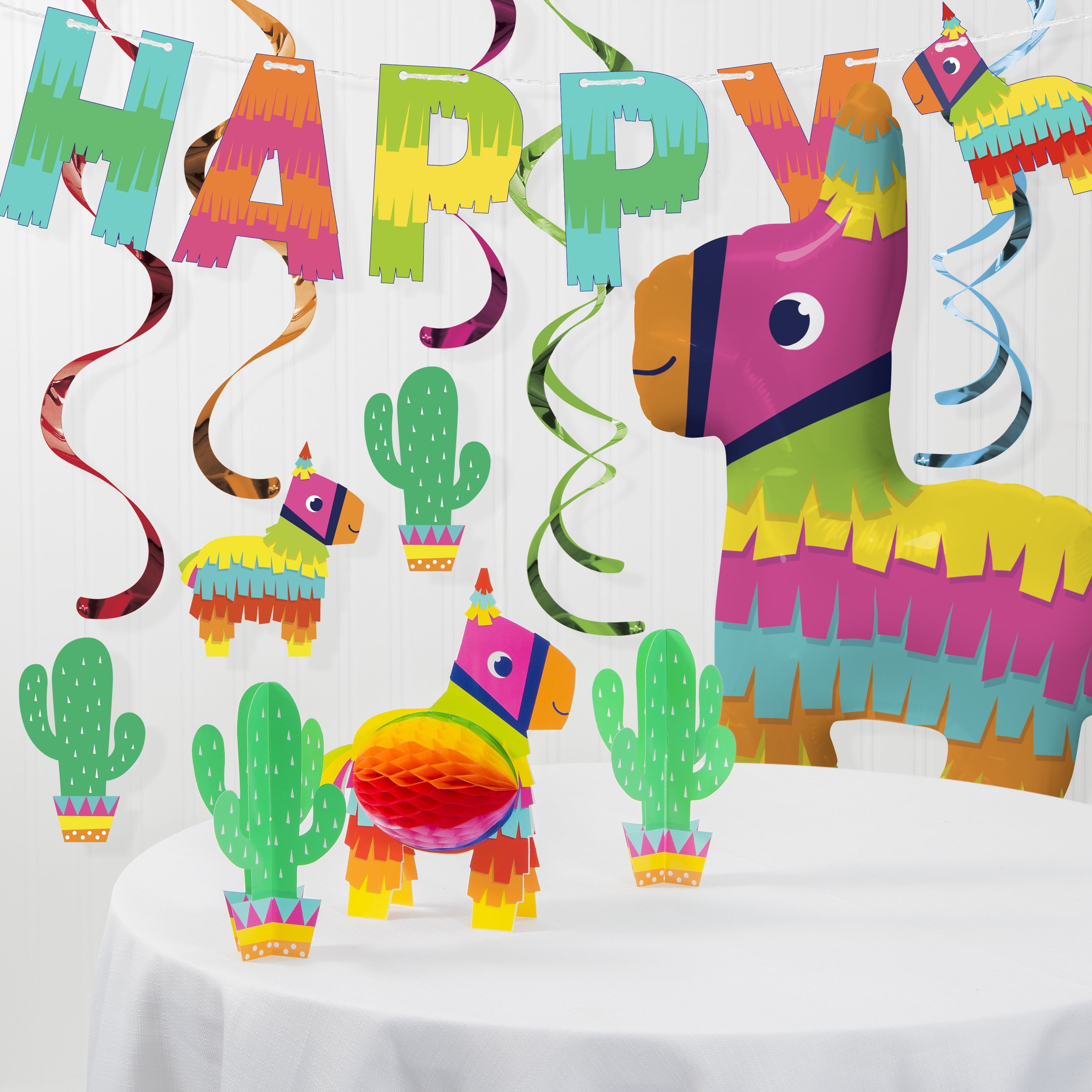  97pcs Mexican Party Decorations Fiesta Birthday