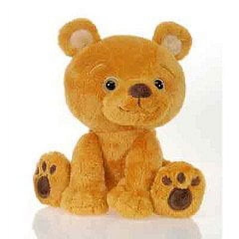 Fiesta Kidz Sitting Light Brown Bear 7" Plush Stuffed Animal Toy