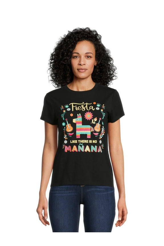 Women's Short Sleeve T-Shirt Black Soot XL