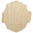 thumbnail image 1 of Fiesta Party Text Wood Shape Unfinished Piece Cutout Craft DIY Projects - 6.25 Inch Size - 1/8 Inch Thick, 1 of 7