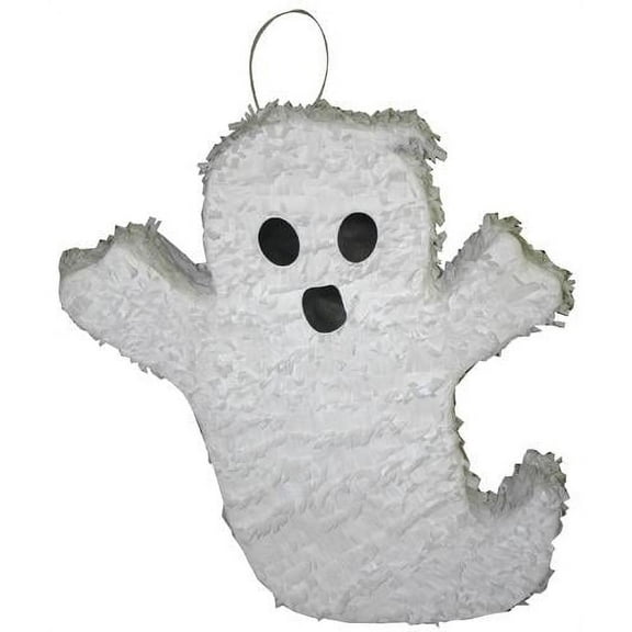 Fiesta Piata Floating White Ghost Piata.  Perfect for Any Halloween Party.