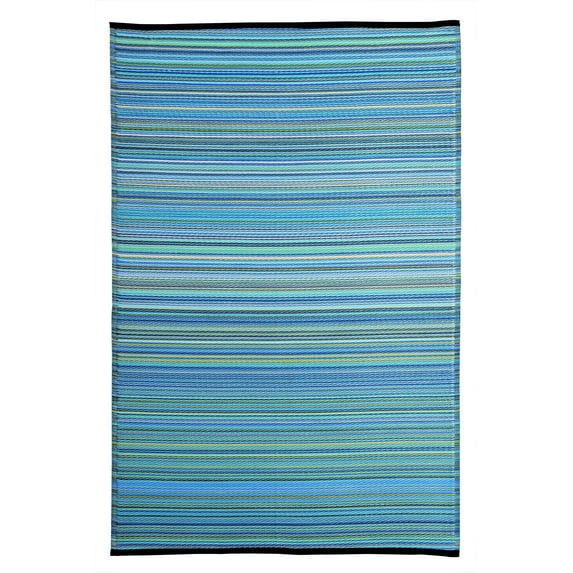 Fiesta Premium Quick Dry Reversible Indoor/Outdoor Plastic Rug, 60" x 96"