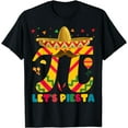 thumbnail image 1 of Fiesta Puns Let's Piesta Fun Pi Math Teacher Cinco De Mayo T-Shirt, 1 of 4