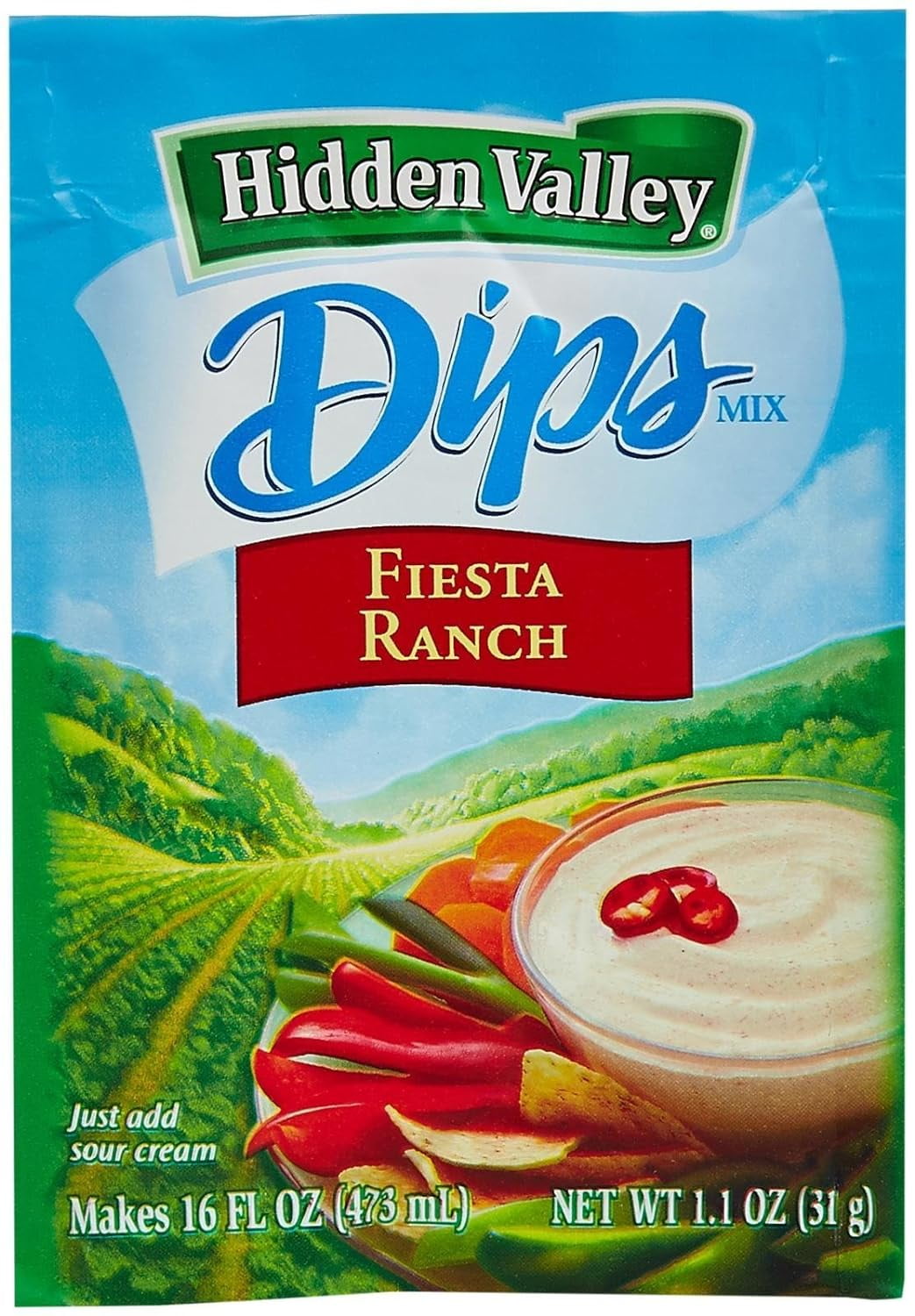 Fiesta Ranch Dips Mix, Gluten 1 Packet (Package May Vary), 0.08 Oz