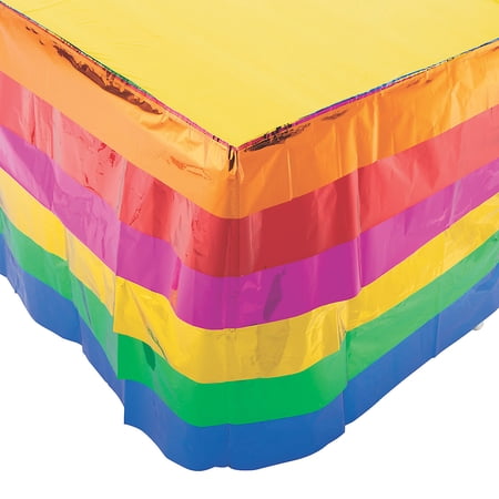 Fiesta Ruffle Table Skirt - Party Supplies - 1 Piece