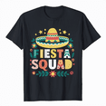 thumbnail image 1 of Fiesta Squad Cinco De Mayo For Men Women & Kids T-Shirt, 1 of 5