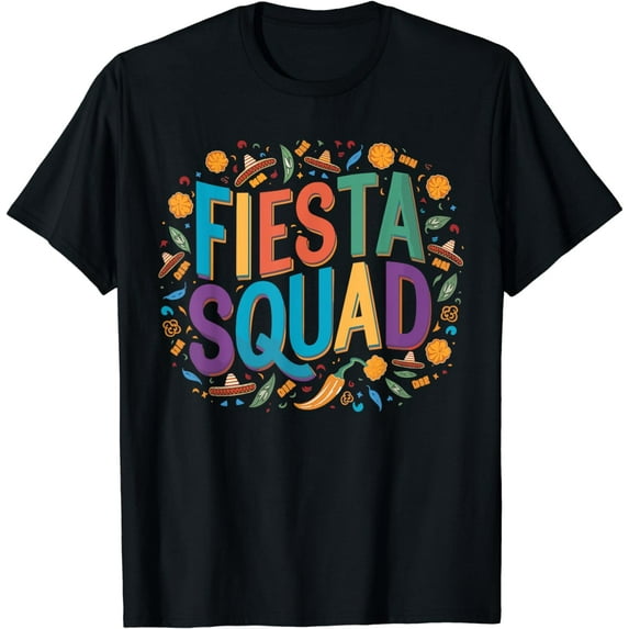 Fiesta Squad Cinco De Mayo T-Shirt