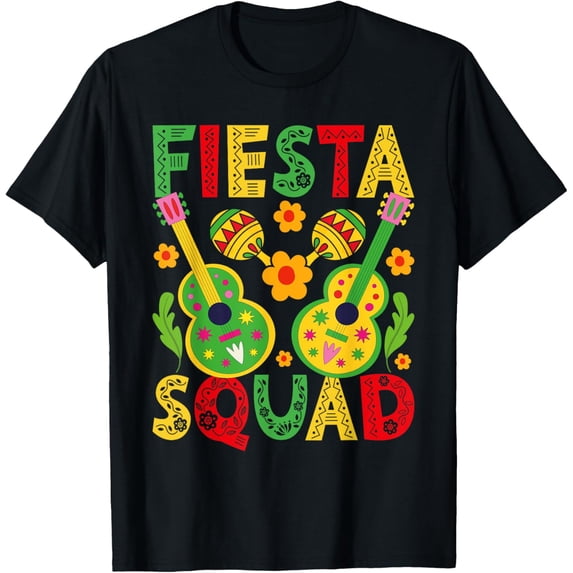 Fiesta Squad Matching Cinco de Mayo Party T-Shirt