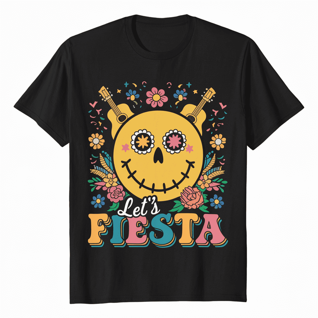 Fiesta Squad San Antonio Texas Cinco De Mayo Lets Fiesta TShirt