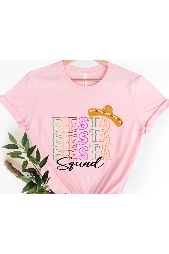 Fiesta Squad Shirt Fiesta Family Shirt Fiesta Party Crew Shirt Fiesta Friends Shirt Cinco