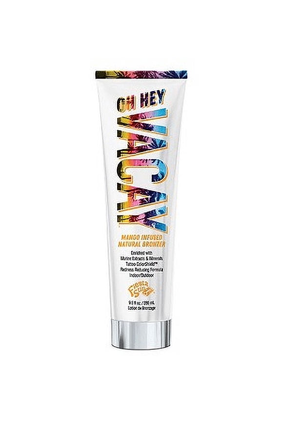 Oh Hey Vacay Mango Infused Natural Bronzer Tanning Lotion 9.5oz