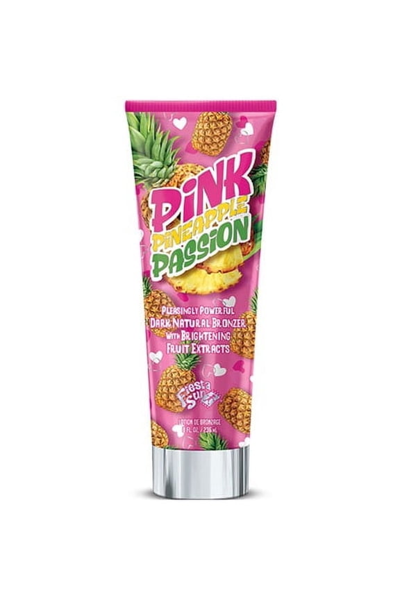 Pink Pineapple Passion Natural Bronzer Tanning Lotion 8oz