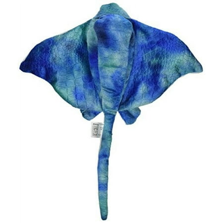 Fiesta Toys Blue Stingray Sting Ray Plush Stuffed Animal Toy, 14"