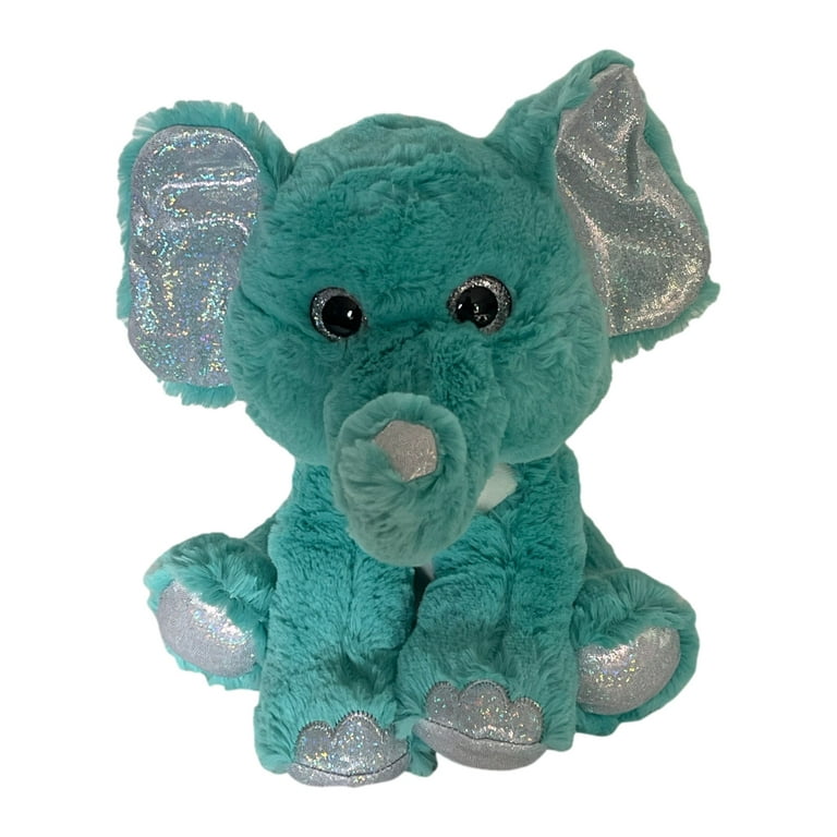 小物 BLUE ELEPHANT Fiesta Toys Cotton Candy Cuties Ultra Plush Blue Elephant 10
