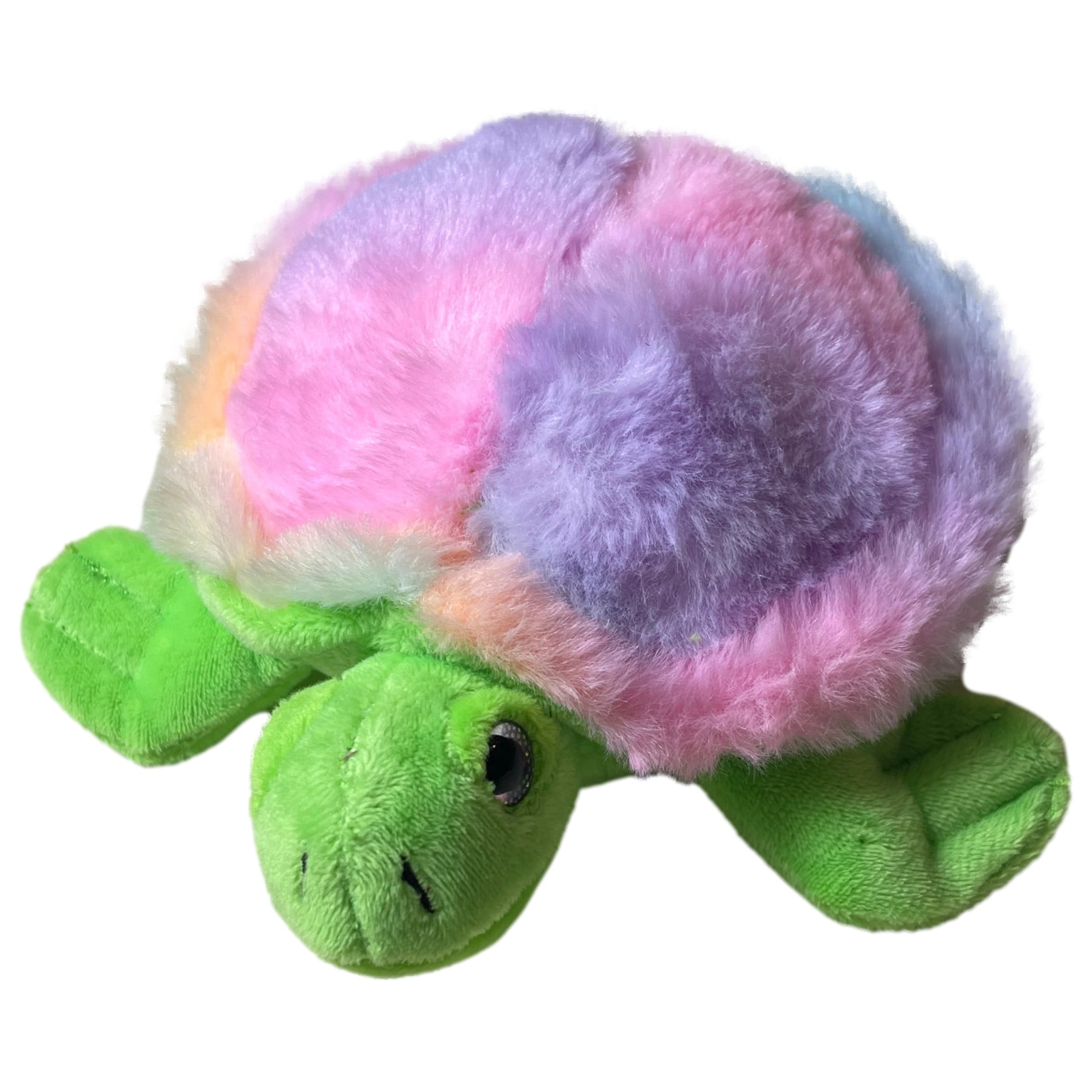 Fiesta Toys Rainbow Sherbet Ultra Plush Turtle Stuffed Animal 8 inch Pal