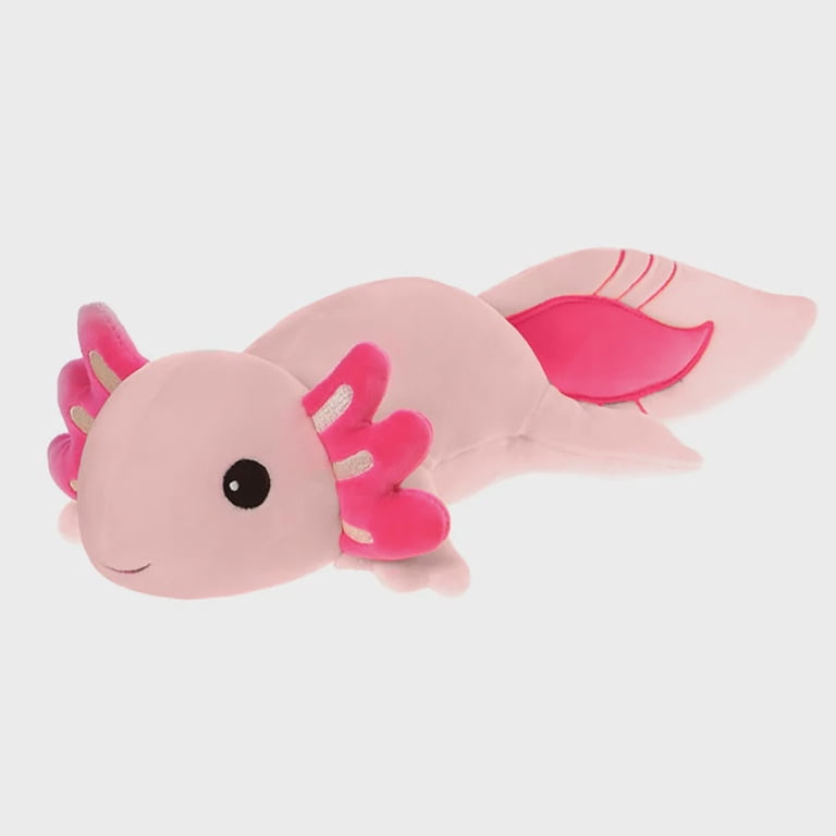 Fiesta Toys Cute Axolotl Plush - Pink Snugglies Stuffed Animal Toy