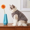 thumbnail image 1 of Fievgin Dog Sweater with Leash Ring, Soft Warm Winter Fleece Vest for Small Dogs Cats Puppy Size XL, 1 of 7