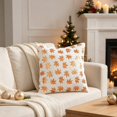 thumbnail image 1 of Fievgin Maple Leaf Fall Pillow Covers 18x18, Soft White Thanksgiving Throw Pillow Cases for Farmhouse Sofa Bed Home Decor, 1 of 6